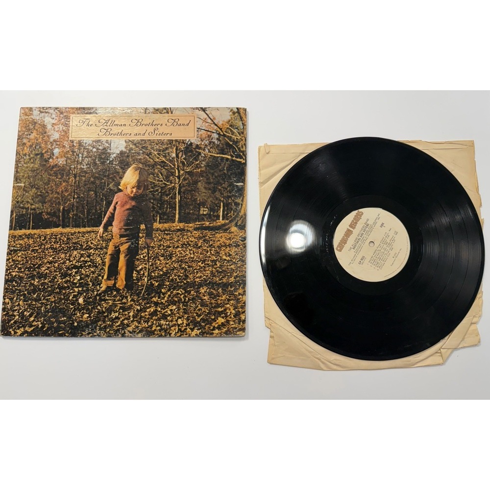 The Allman Brothers Band Brothers and Sisters Vinyl LP 1973 Capricorn CP 0111